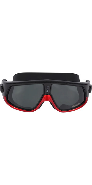 2026 Huub Ryft Open Water Swim Mask Goggles A2-RYFT - Black / Red / Dark Smoke